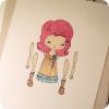 Articulated Paper Doll Print..