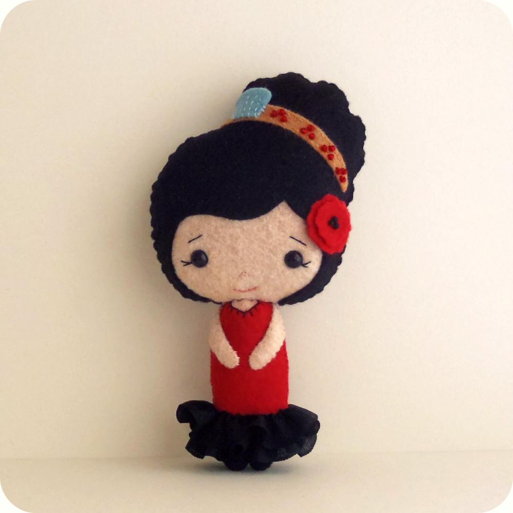 Spanish Girl pdf Pattern