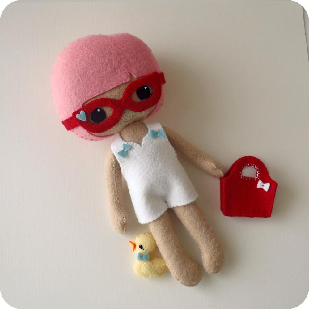 Beach Set pdf Pattern for Best Friends Dolls