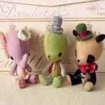 Circus Stufflings PDF Pattern - Elephant, Dog and Bear PDF Pattern