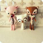 Woodland Stufflings PDF Pattern