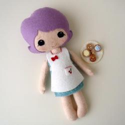 Baking Set pdf Pattern for Best Friends Dolls