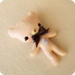 Tag-Along Bear pdf Pattern