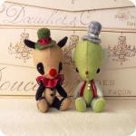 Circus Stufflings - Dog and Bear pdf Patterns