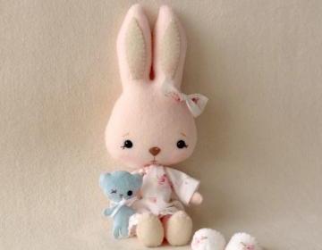 Bunnycup and Tedward pdf Pattern